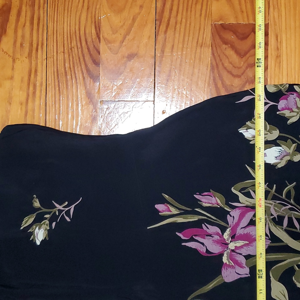 CDC Caren Desiree Company Sleeveless Floral Lined Midi Dress - 14 - Picture 10 of 11